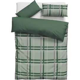 OTTO home Talin Karo Grün 155 x 220 cm + 2 x 40 x 80 cm