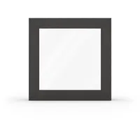Fenster DB 703, Kunststoff, Kömmerling 70 AD, Eisenglimmer DB 703, 510 x 510 mm, festverglast, individuell online konfigurieren
