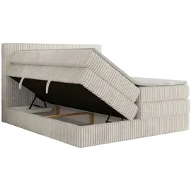 MKS Meble Tiliano King 140 x 200 cm H3 Beige
