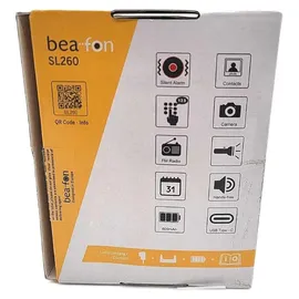 Bea-fon SL260 GSM (2G) Silber