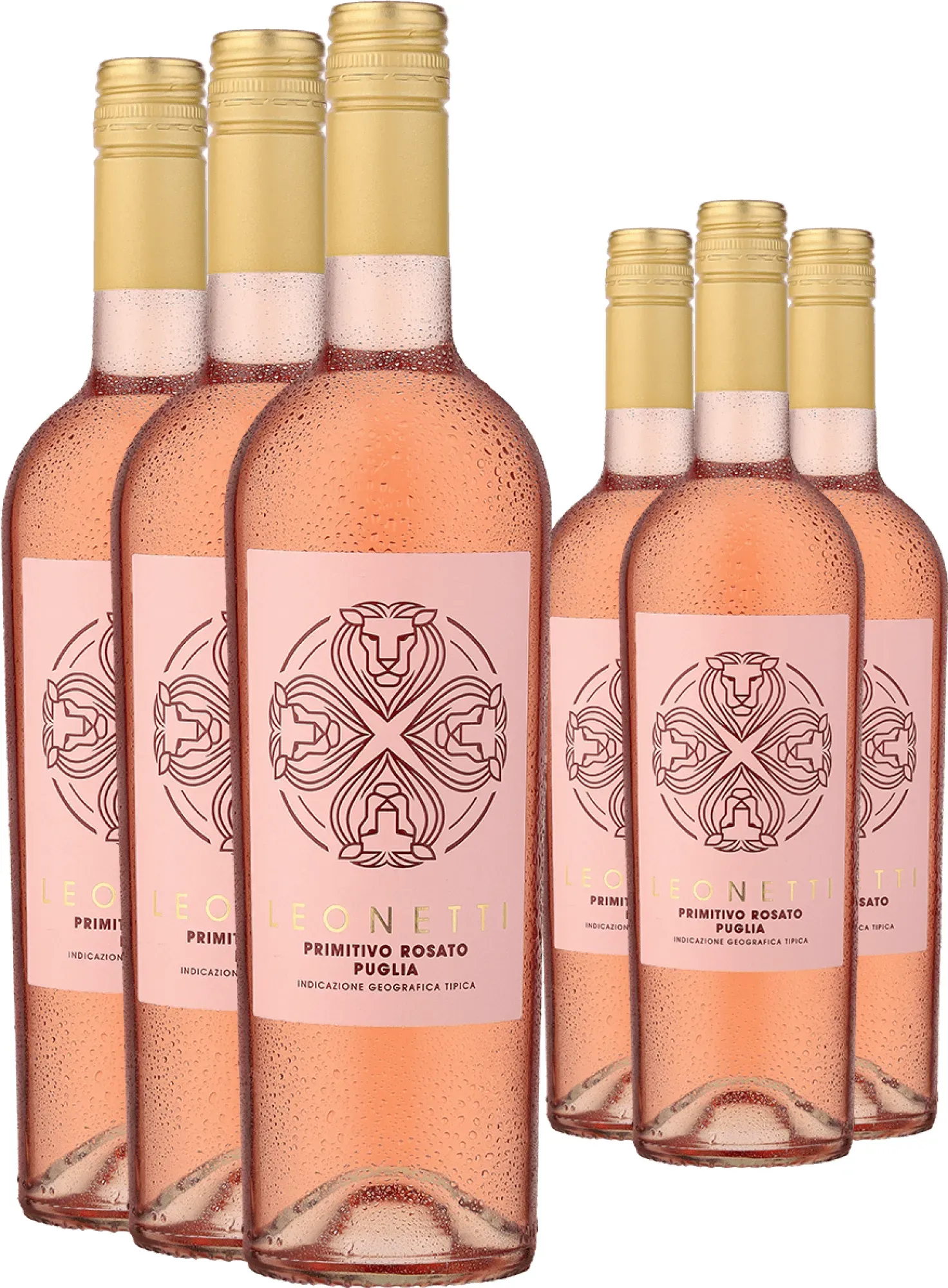 3+3-PAKET Leonetti Primitivo Rosato 2025