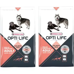 VERSELE-LAGA Opti Life Adult Skin Care Medium&Maxi 2x12,5kg