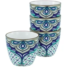 CreaTable Aladin Kaffeetasse 0,4 l Blau 4 St.