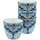 CreaTable Aladin Kaffeetasse 0,4 l Blau 4 St.