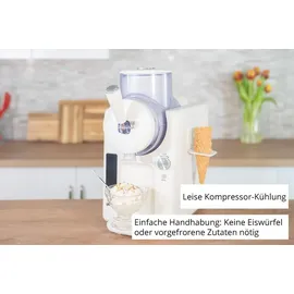Unold Sofie 2in1 Slush- & Softeismaschine weiß 48950 