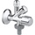 Grohe Universal Geräteanschlussventil, 1/2" x 3/8", x 3/4", chrom
