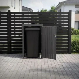 ML-Design Mülltonnenbox 68 x 80 x 116,3 cm anthrazit