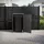 ML-Design Mülltonnenbox 68 x 80 x 116,3 cm anthrazit