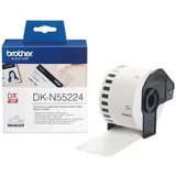 Brother DK-N55224 Endlospapierrolle 54 mm x 30,48 m weiß