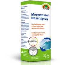 Sunlife Nasendusche Meerwasser 20 ml