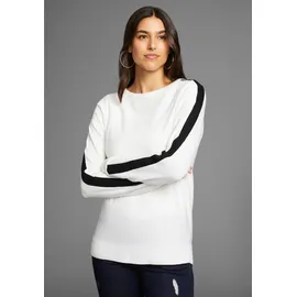 LAURA SCOTT Strickpullover schwarz/weiß 34