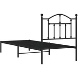 vidaXL 140 x 200 cm Schwarz