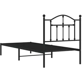 vidaXL 140 x 200 cm Schwarz