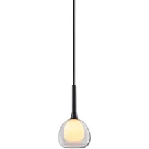 ISOLED Infinity 1-flg. E14 300 cm rund klar/weiß Glas