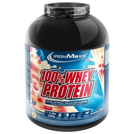 Ironmaxx 100% Whey Protein Strawberry Vanilla Pulver 2350 g