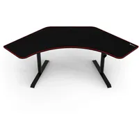 Arozzi Arena Angelo Gaming-Schreibtisch Schwarz / Rot