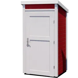 Weka Gartenhaus 367 1,02 x 0,95 m schwedenrot