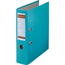 BENE No.1 Power Ordner Breit DIN A4 80 mm Türkis 2 St.