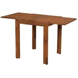Merxx Balkonausziehtisch 65(130) x 70 x 77,5 cm Braun