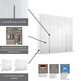 Rauch Drehtürenschrank Montclar 254 x 225 x 65 cm Weiß