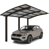 Ximax Portoforte 3,01 x 5,56 m mattbraun inkl. Regenrinne