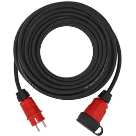 Brennenstuhl Professional Verlängerungskabel VN 2100 IP44, 25m schwarz H07RN-F 3G1,5