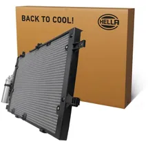Hella 8FC 366 220-451 Klimakondensator >>> Easy2Fit <<< mit Dichtungen