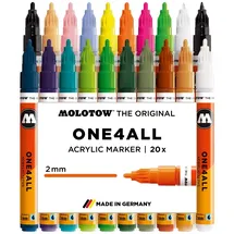 Molotow Permanentmarker One4All 127 HS 20 St. sortiert