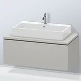 Duravit L-Cube 102x54,7cm, betongr ma, f Kons, 1 Auszug