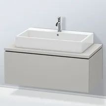 Duravit L-Cube 102x54,7cm, betongr ma, f Kons, 1 Auszug