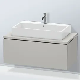Duravit L-Cube 102x54,7cm, betongr ma, f Kons, 1 Auszug