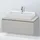 Duravit L-Cube 102x54,7cm, betongr ma, f Kons, 1 Auszug