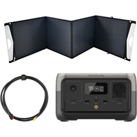 ECOFLOW River 2 256Wh Powerstation mit 200W Solarpanel