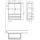 Villeroy & Boch Antao Highboard 81,4 x 103,9 x 35,6 cm Silk Grey Matt Lacquer