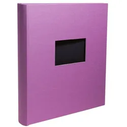 EXACOMPTA Fotoalbum Pop ́N Co 29x32 cm 60 Seiten violett, 30.3x4.7 cm