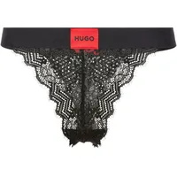 hugo underwear String RL Lace Schwarz L