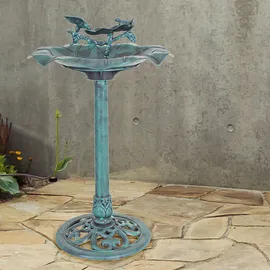 Harms Import Vogeltränke grün