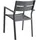 Brafab Delia Gartenstuhl 55 x 55 x 80 cm grau 1 St.
