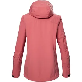 KILLTEC Damen Funktionsjacke wasserdicht/Outdoorjacke mit abzippbarer Kapuze KOS 28 WMN JCKT, hell sienna rot 46 in