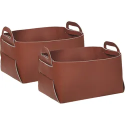 Accessoires NUZI Kunstleder Braun