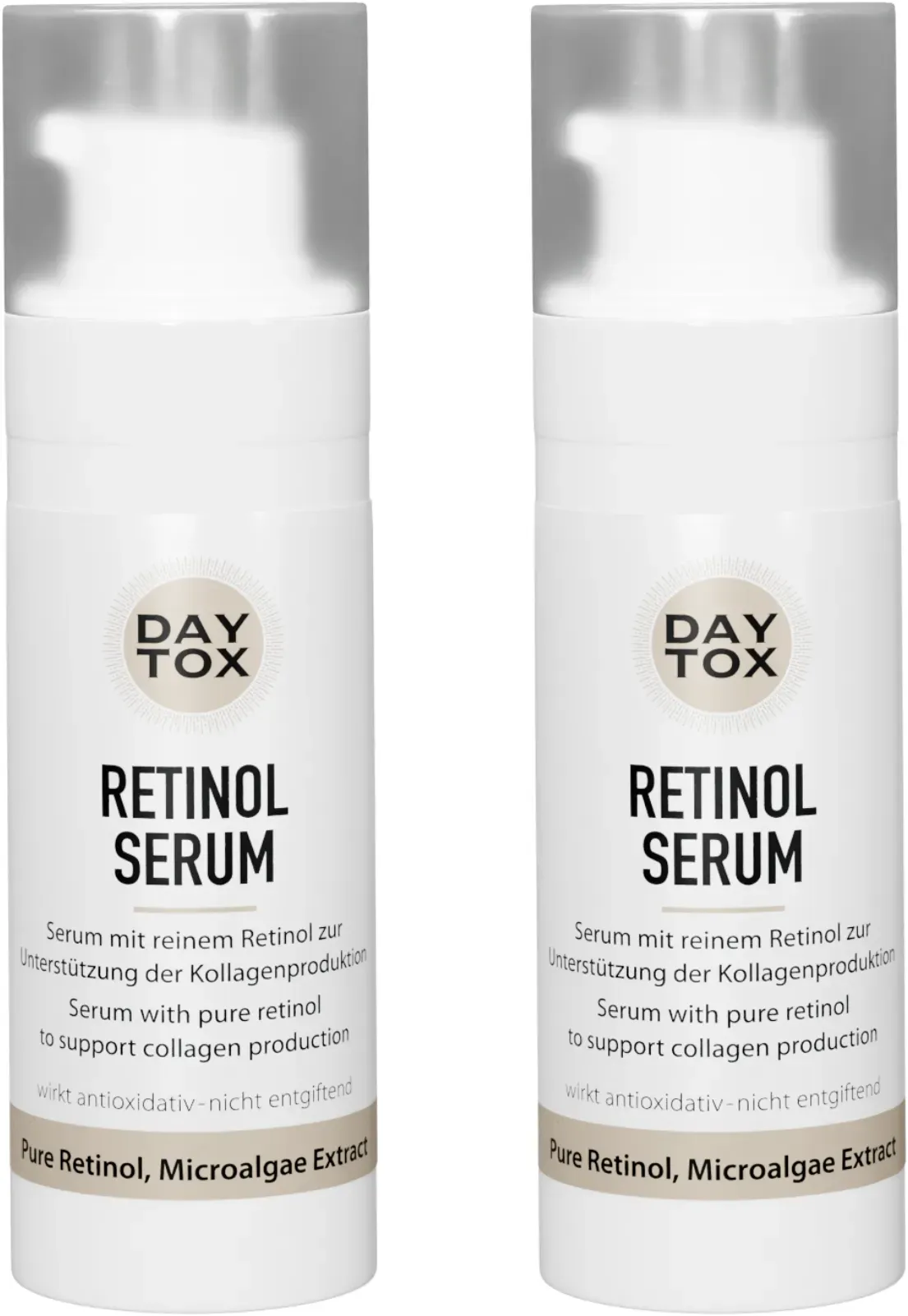 DAYTOX Gesichtspflege-Set »Retinol Serum«, (2 tlg.) DAYTOX weiß