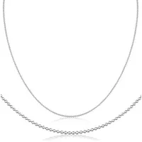 FIRETTI Collierkettchen Schmuck Geschenk Silber 925 Halsschmuck Kugelkette