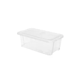 Möbel Kraft Aufbewahrungsbox 35 x 12,5 cm 12-tlg. transparent