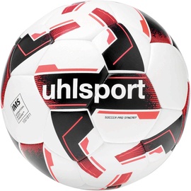 Uhlsport Soccer Pro Synergy Training Fußball weiß/schwarz/fluo rot