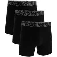 Under Armour Herren Boxer Shorts Under Armour Perf Cotton 6in XXL - Schwarz