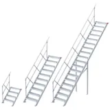 Euroline 510 Treppe 45° 800mm Stufenbreite 14 Stufen