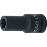 BGS 5717 | Kraft-Steckschlüssel-Einsatz Sechskant, tief Antrieb Innenvierkant 20 mm (3/4") SW 17 mm