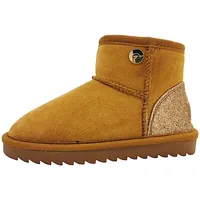 KangaROOS K-UK Holy Kinderschuhe Mädchen Winterstiefel Beige Freizeit, Schuhgröße:30