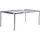 Zebra Technologies Gartentisch 180 x 100 x 74 cm Silber