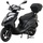 Alpha Motors Topdrive 125 ccm 8,6 PS 85 km/h schwarz inkl. Topcase